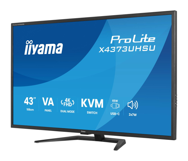 iiyama ProLite X4373UHSU-B2 - 1490161 - zdjęcie 3